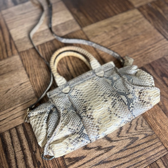 Hunting Season | Mini Chiqui Python Satchel - Picture 1 of 7